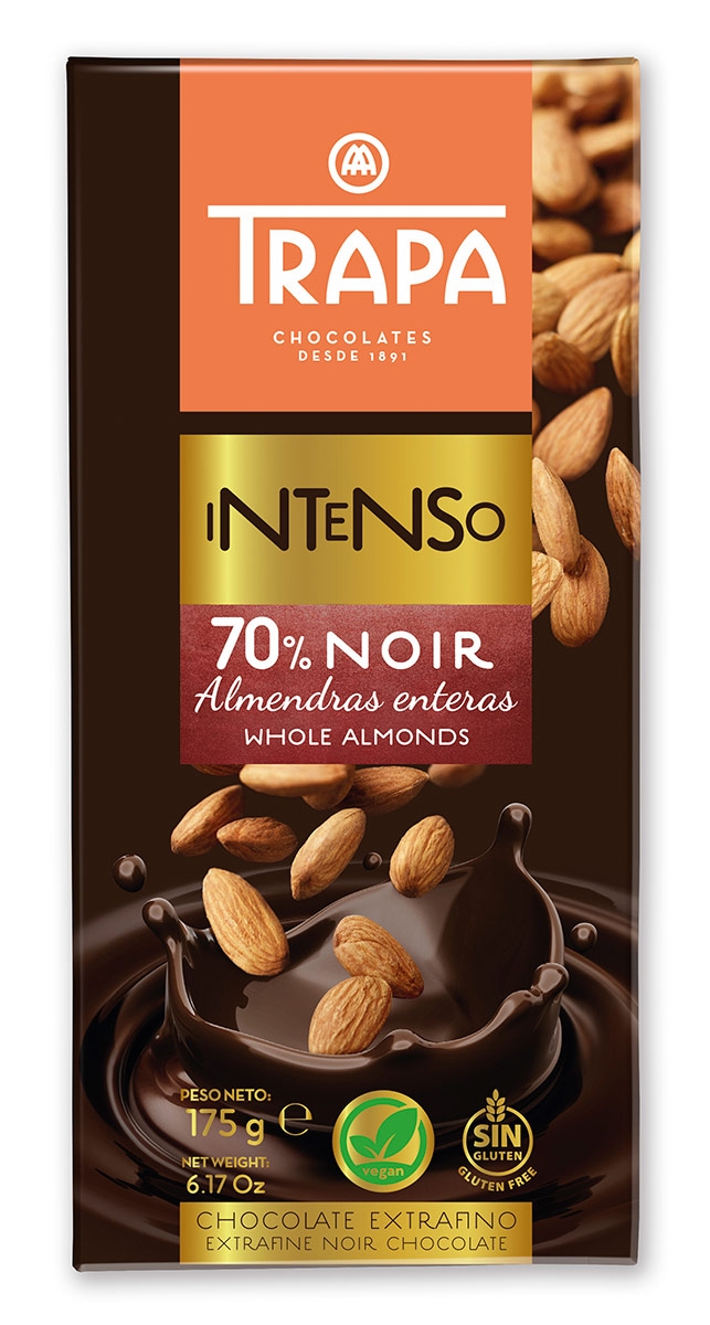 Intenso Noir 70% almond